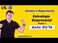 Estratégia Empresarial - Parte 1 - Vendas e Negociações - Aula 01/18