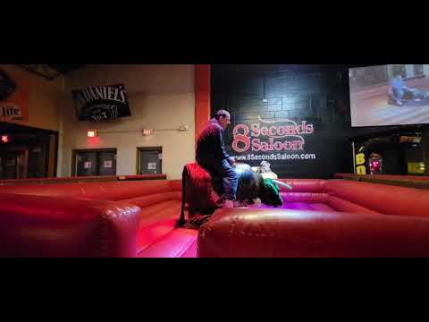 Mechanical Bull Ride Pt.3 8 Seconds Saloon Indianapolis, IN 3-27-26