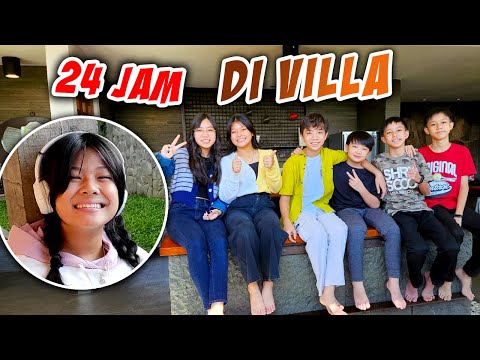 24 JAM NGINAP DI VILLA LEMBANG BARENG SEPUPU !! Vlog Liburan Lucu | CnX Adventurers