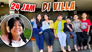 24 JAM NGINAP DI VILLA LEMBANG BARENG SEPUPU !! Vlog Liburan Lucu | CnX Adventurers
