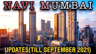 Navi Mumbai City Progress 2021 | Navi Mumbai International Airport | Mumbai Trans Harbour Link