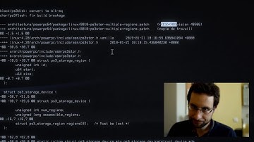Live PS3 Linux 5.2 testing!