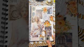 ASMR JUNK JOURNAL #asmr #asmrsounds #scrapbooking #journaling #shorts #youtube #fyp #foryoupage
