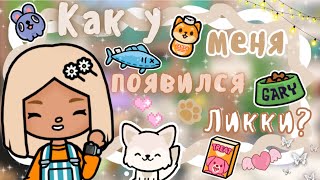 ~|Рассказываю все про своего питомца Ликки|~🐟🤍~|KarenStone/TocaBoca|~