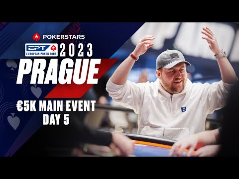 Final Table ♠️ €5K Main Event - PokerStars European Poker Tour - EPT Praga  2023 ♠️ 