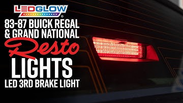 LEDGlow | How to Install RestoLights Replacement 1986-1988 G Body Third Brake Lights
