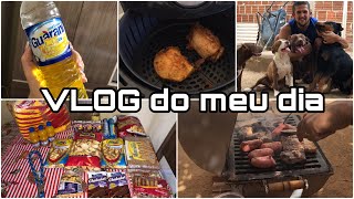 ESPOSO FEZ COMPRAS,FRANGO NA AIR FRYER,CHURRASCO,TESTEI DETERGENTE GUARANI  ETC