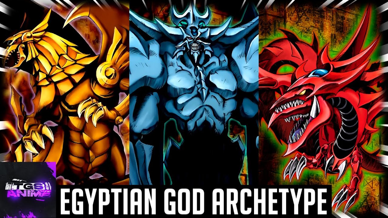 Yu-Gi-Oh! Egyptian God Cards (Anime/Manga effects) by DragonRikaZangetsu on  DeviantArt