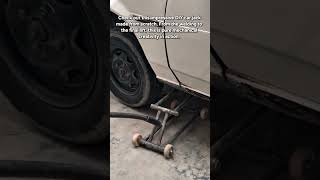 DIY Heavy-Duty Floor Jack: Home-Built Automotive Lift Hack