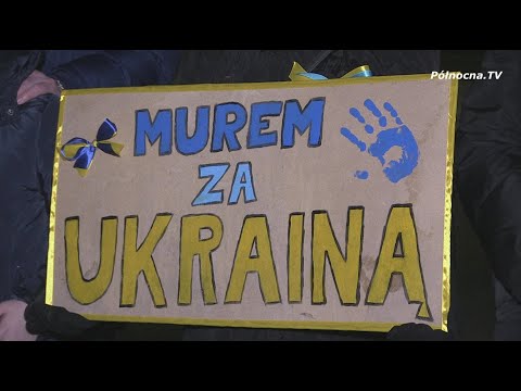 Wiec Solidarności z Ukrainą [Powiat Gdański]