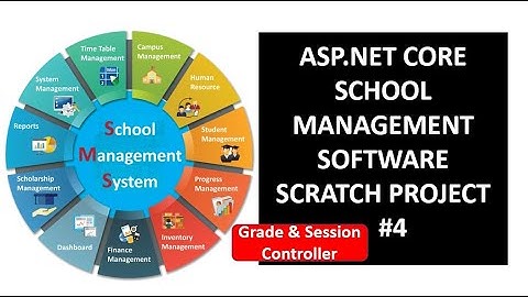 School Management System ASP.NET CORE Fully ERP Project | Scratch Real time | Day-4