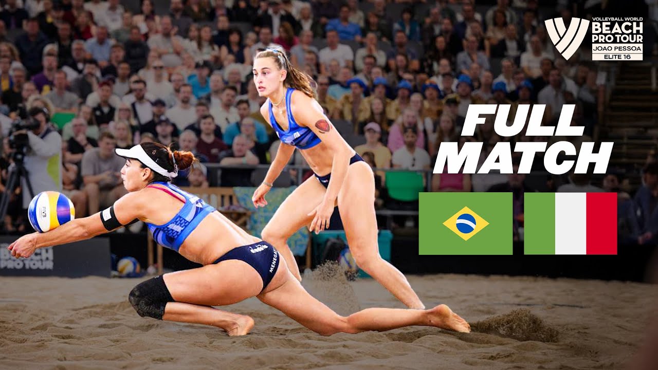 Thamela/Victoria 🇧🇷 vs. Gottardi/Menegatti 🇮🇹 - Bronze Match | BPT Hamburg 2024 - Full Match