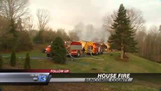 Asheville House Fire
