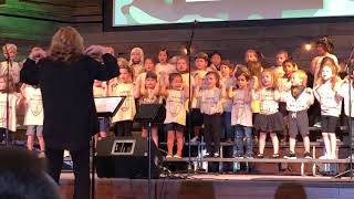 HCA preschool 4’s spring concert “Armor of God” May 2018