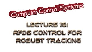 Lecture16: Ripple-Free Robust Tracking Net Worth