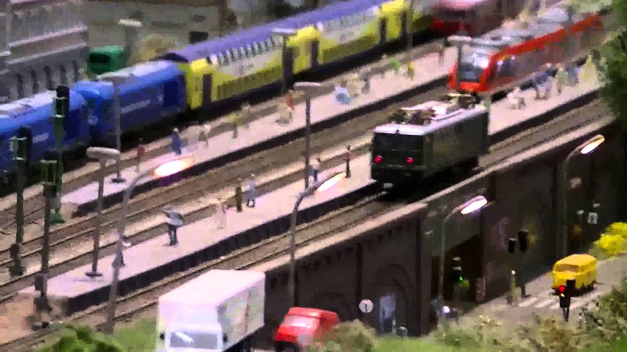 【Modelarstwo kolejowe】Model pociągu 2014--Międzynarodowa Wystawa Model Railway 034@ Kolonia 00804 PL