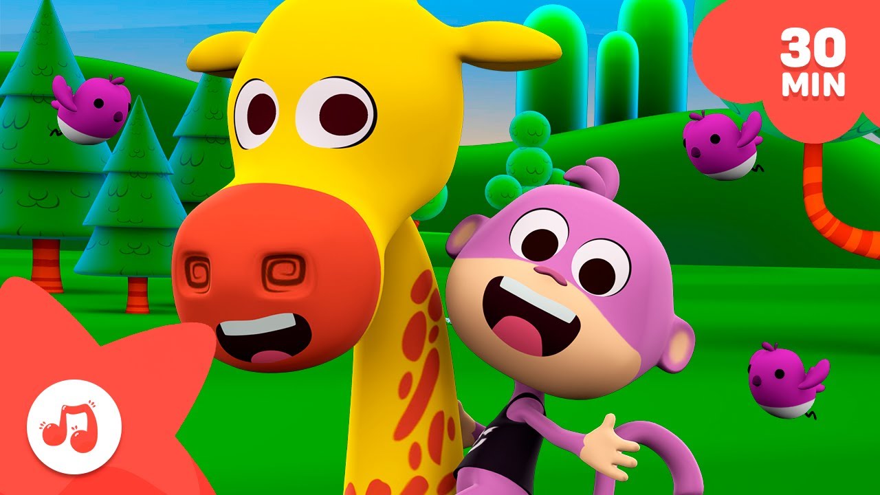 Zoo Musical 🎶🦁 Canciones Infantiles [30 min] | Canciones del Zoo