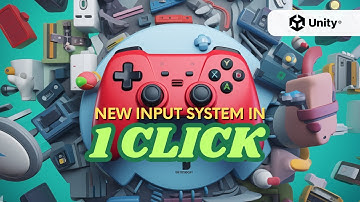 Switch to the new Unity input system in 1 click