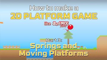 Making a 2D platformer in Unity (like Bounce Tales) — Part 3: Springs and Moving Platforms