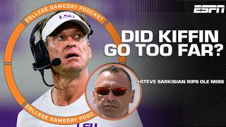 Lane Kiffin’s Controversial Ole Miss vs LSU Comments | College GameDay Podcast