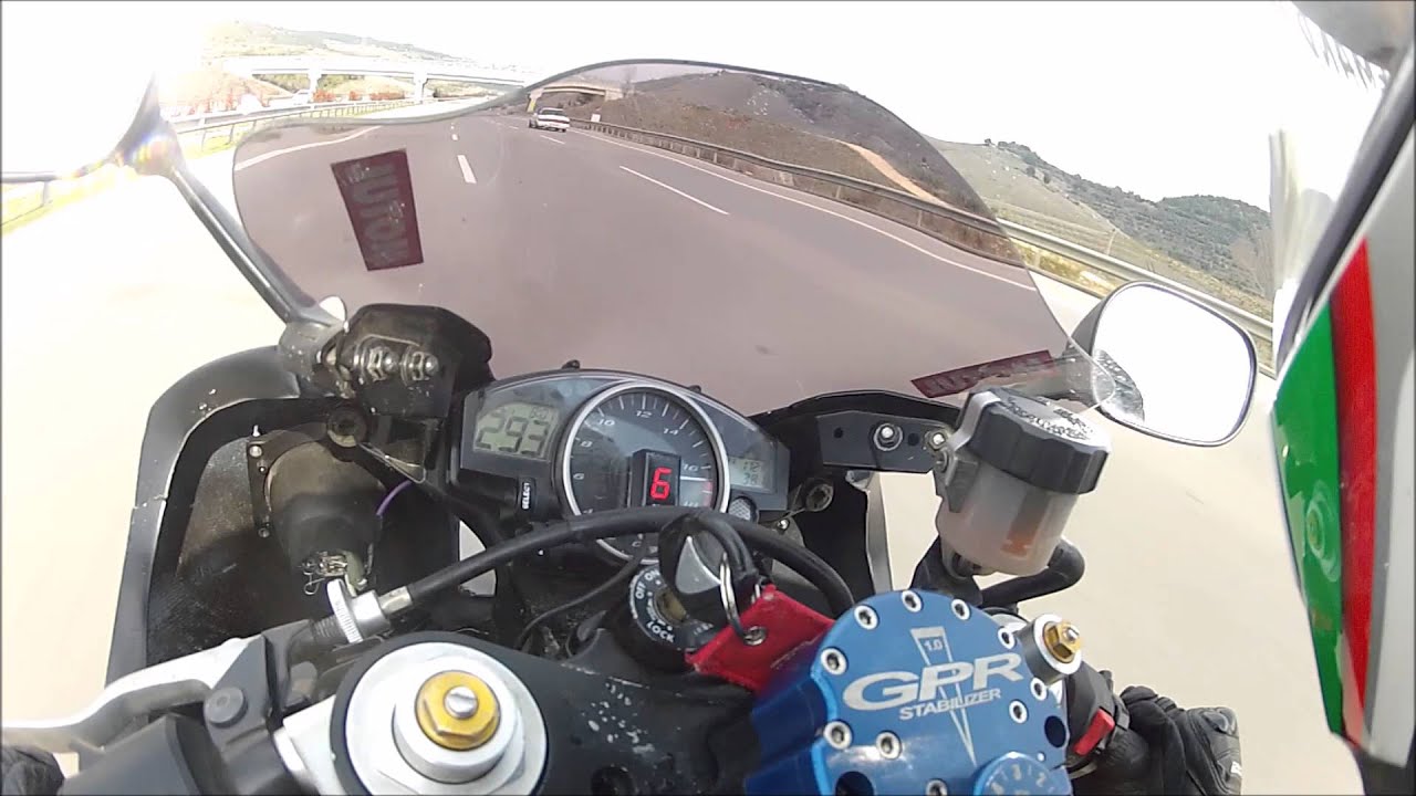 Yarmaha R6 Speed Yamaha R6 Top Speed - 295 Km/h (SON HIZ) - YouTube