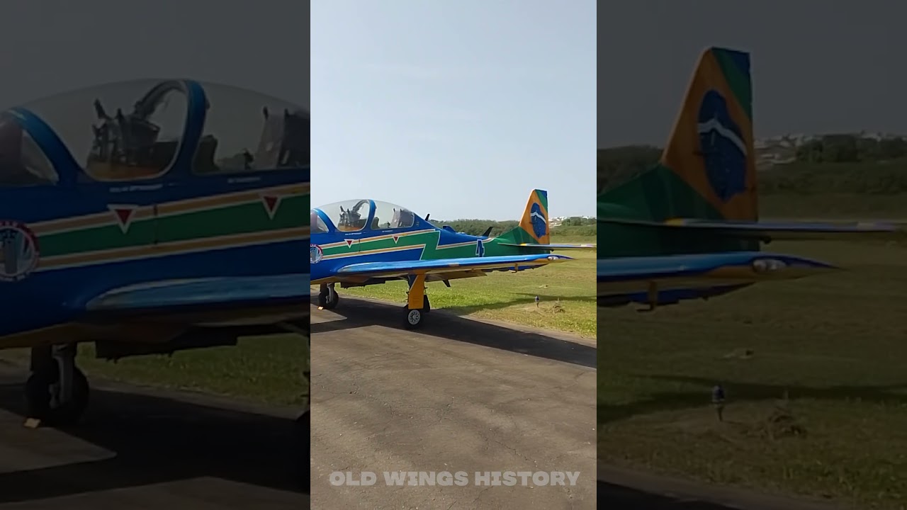 A 29 SUPER TUCANO. BRAZILIAN AERIAL DEMONSTRATION SQUADRON