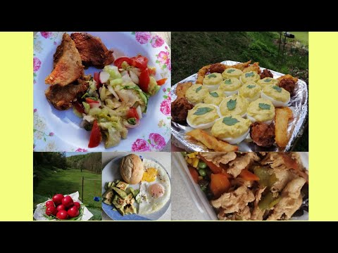 Ce mănânc într-o zi? x6 zile | Paște 2021 : salata beouf, oua umplute, miel, cozonac ❤️