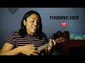 Finding Her - Ukulele Cover (with chords) #ukulele #cover #youtube #music #youtubevideo