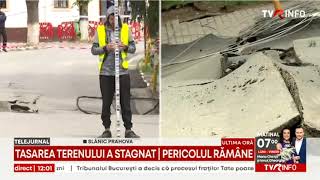 Tasarea terenului a stagnat la Slănic Prahova