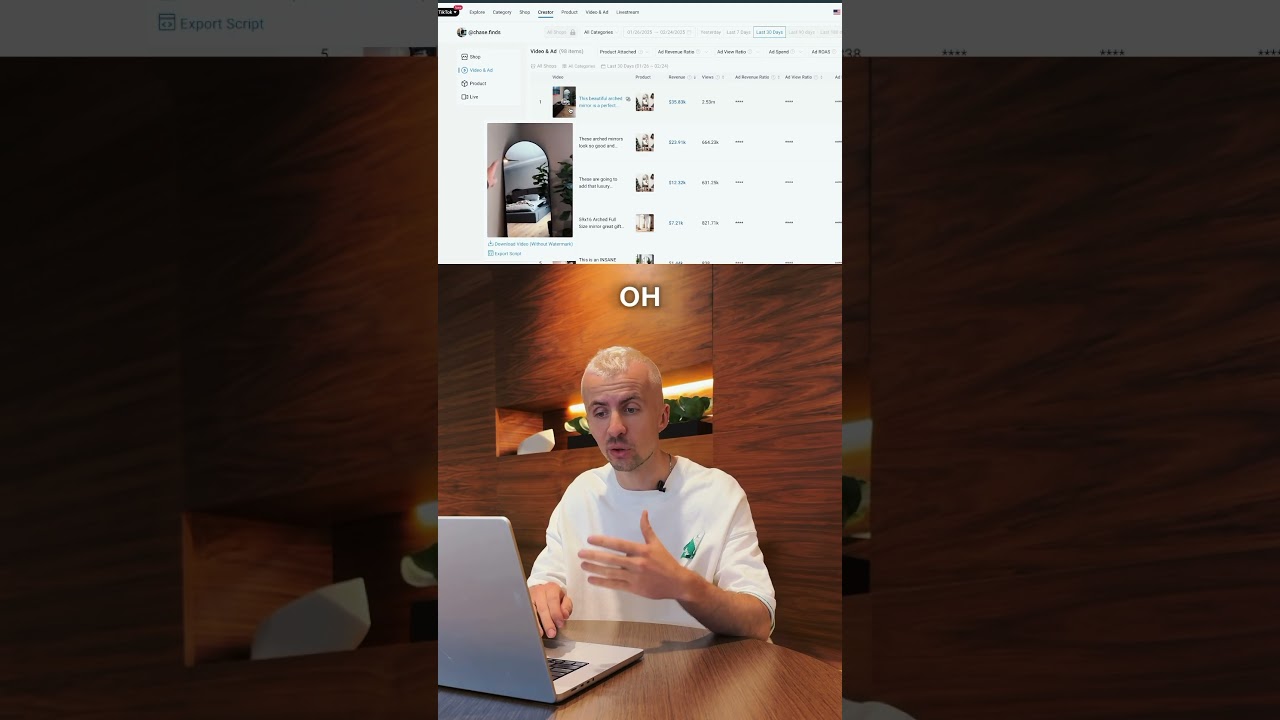 Как заработать 113 000$ на TikTok Shop без усилий?