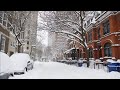 WINTER SNOW STORM in Toronto Canada Blizzard January 17 2022