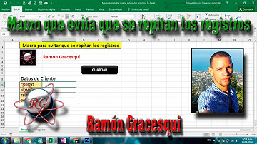 La mejor macro que evita que se repitan los registros en Excel | Visual Basic
