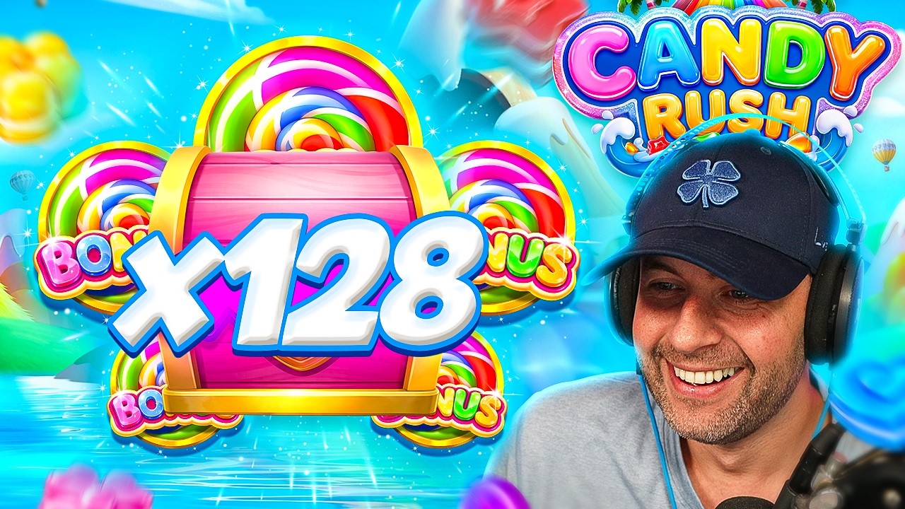 THIS IS WHAT EVERY BONUS LOOKS LIKE on the *NEW* CANDY RUSH!!