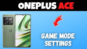 How to Fix Game Mode Oneplus Ace  || How to Enable Game Mode || Game mode Settings