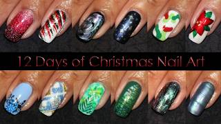 Nail Art Compilation | 12 Days of Christmas Nail Art 2022 | MSLP
