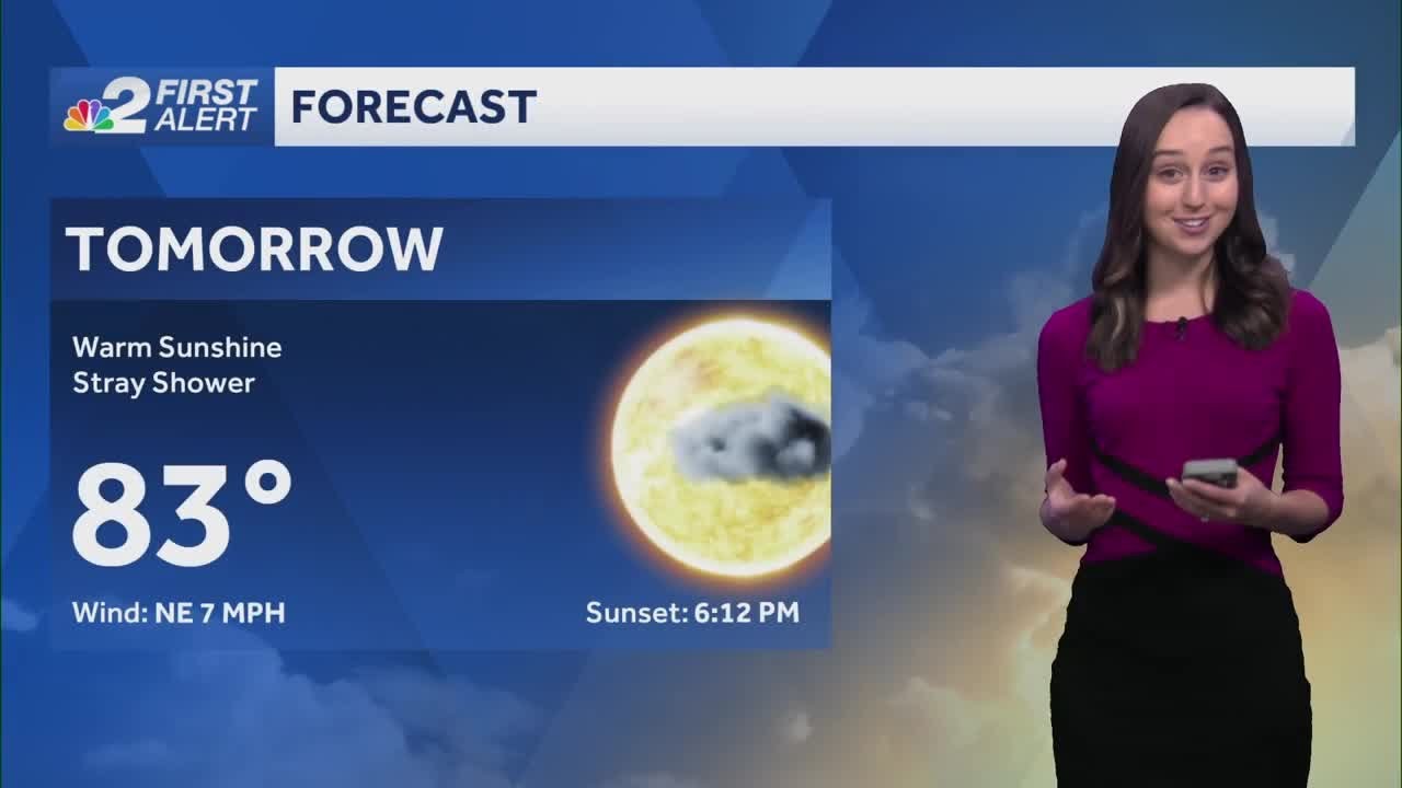 Forecast: Muggy and toasty week ahead - YouTube
