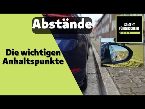 Video: Wie viel Abstand sollte zwischen den Autos sein?