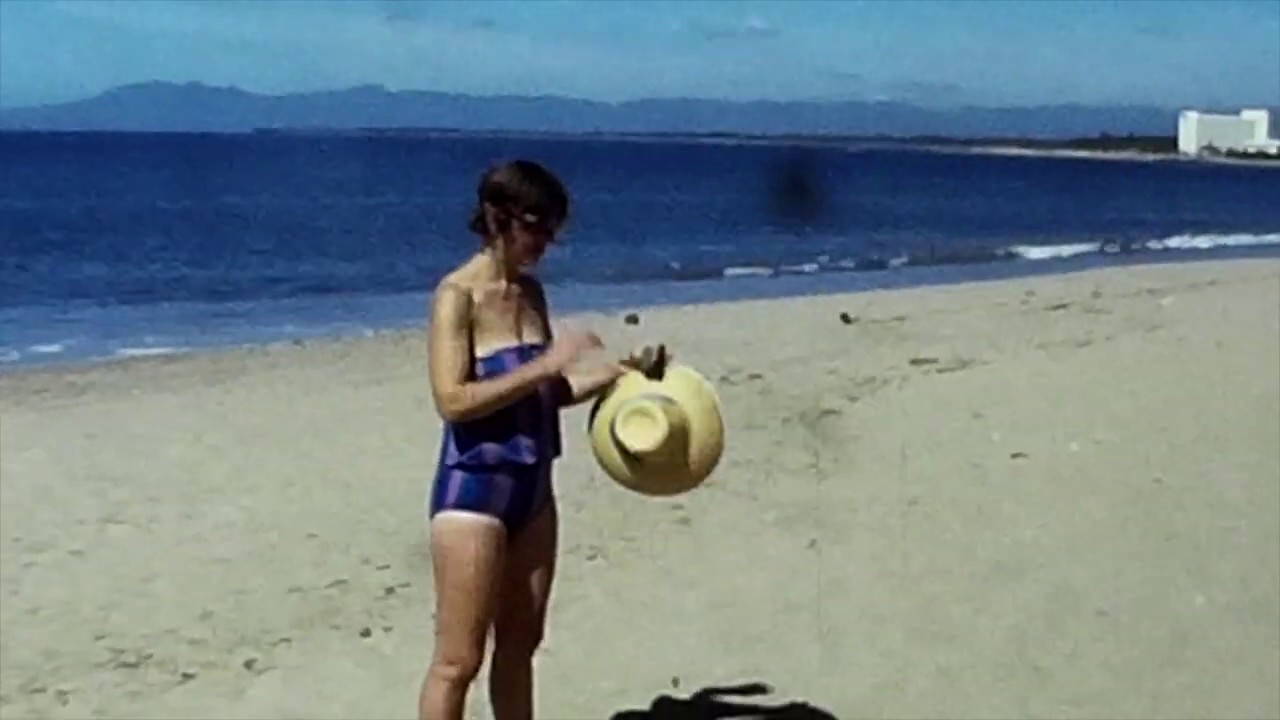 1980's Trip To France Beach Architecture French Vacation Super 8 Film Found Footage Europe Travel