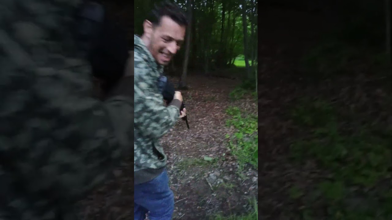 Savage 64f 22lr with green tracer rounds