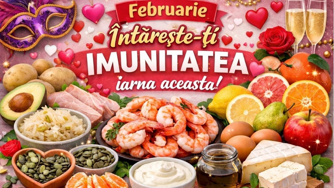 Sezonul in farfurie. Luna FEBRUARIE - Intareste-ti imunitatea iarna aceasta