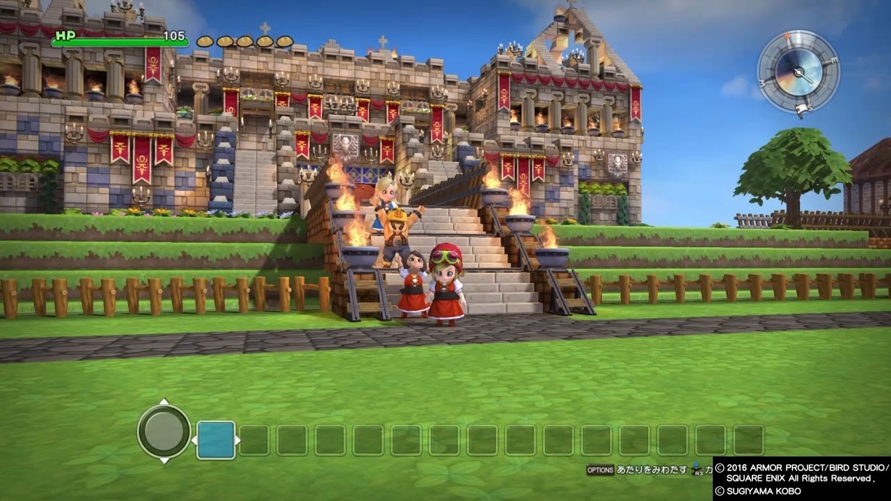 Dqb 番外編 フリービルド住人の行動集 ドラゴンクエストビルダーズ Youtube