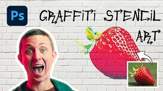 Photo to Graffiti Art // How to Make Stencil Effect In Photoshop !!( ・_・)r鹵~◄巛巛巛 screenshot 2
