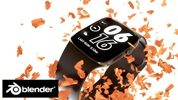 Apple Watch × Blender 3D Animation (non-official)