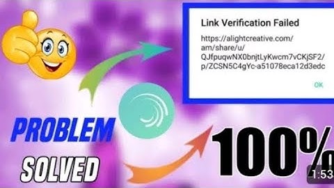 Link Verification Failed Alight Motion !! Alight Motion Project Import Problem Solve !! Server Conne