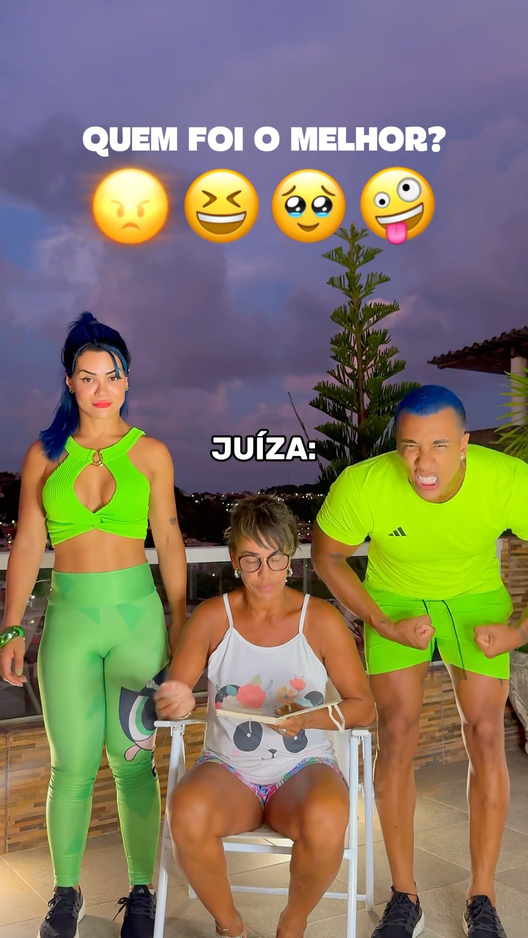 Quem você acha que a juíza vai escolher?​⁠@mayca.brasil #challenge #funnymemes #funny #shorts