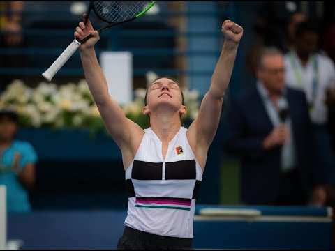 Simona Halep | 2019 Dubai Tennis Championship Day 3| Shot of the Day