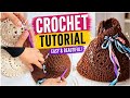 How to Crochet a Stylish Cap 🎓 #crochet #youtubevideo #knitting @GharKiBunai