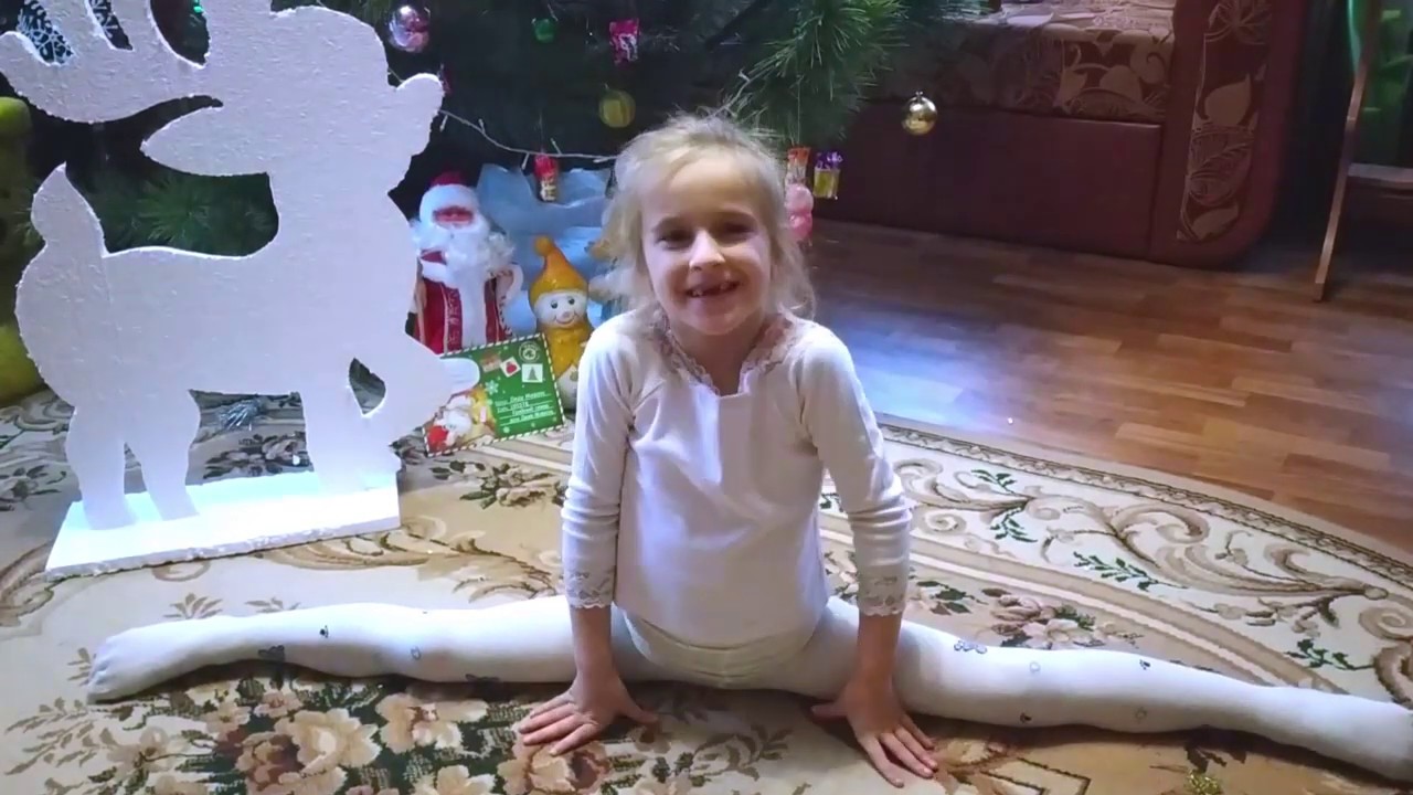 Гибкость Эвочки лучший МОСТИК и растяжка /Художественная гимнастика ...