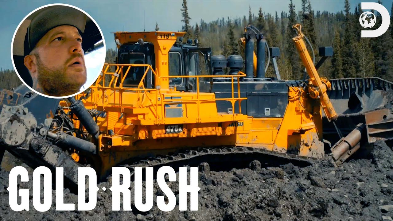 Documentary backdrop image for Rick's Biggest Dozer Gets Stuck in Permafrost (2022)