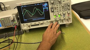 Measure Phase Shift RC circuit part 1